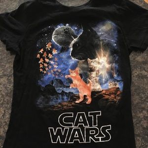 Cat Wars t-shirt